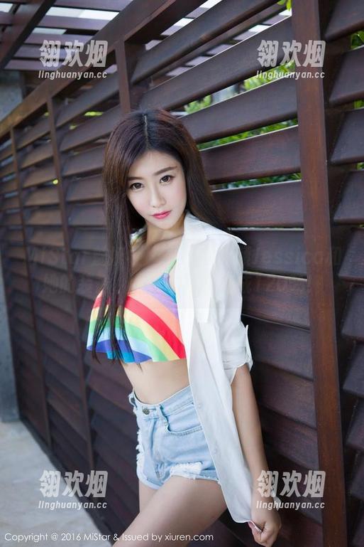 MiStar魅妍社 - 看！赵欢颜Jessica和她的装备，今天的写真加成120%！