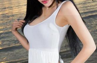 QingDouKe青豆客 – 来吧，黄可christine的泳衣福利，让人心跳加速的原图。