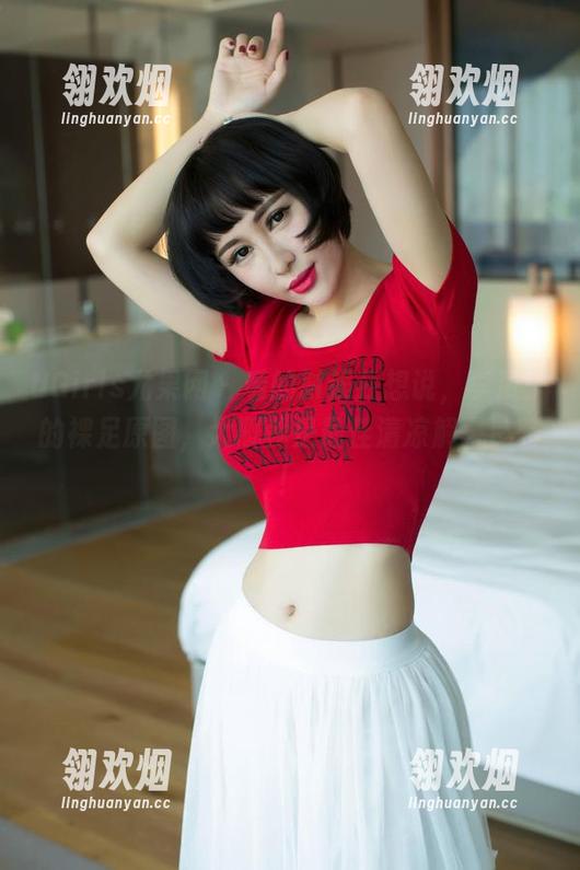 UGirls尤果网 - 看的时候我想说，李凌子的裸足原图，大概就是最佳清凉解暑良药！