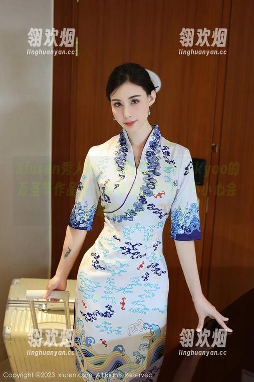 Xiuren秀人网 - 下载陈念灵Vickyao的万圣节作品集：备好你的屏幕，不小心会跳出来的…