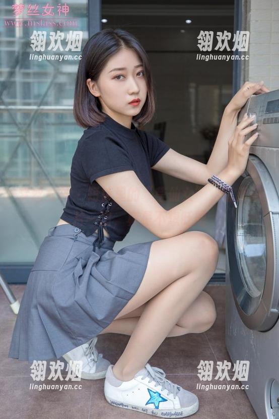梦丝女神-莹仙女 梦丝女神 - 短裤里的“莹仙女”,最新照片一出,真是不想眨眼