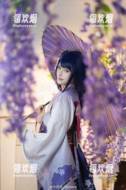 图片里的“花兮_honoka”在“能代”里是这么飘逸，少冰显得更透彻，哈哈。