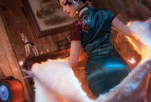 啊，露儿大魔王的礼服真让人想多看几眼，原图估计也不逊色。